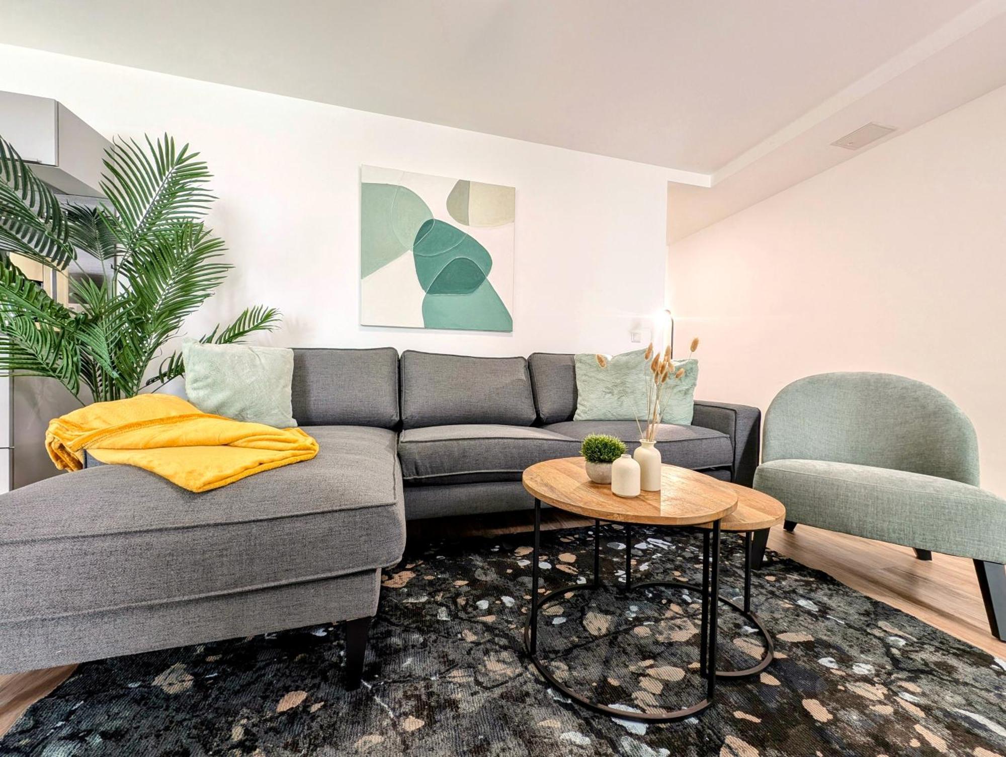 Bohnapartments - Nordkap-Suiten - Gratis Parkplatz - Moderner Neubau - Erdgeschoss - Fussbodenheizung Erfurt Luaran gambar
