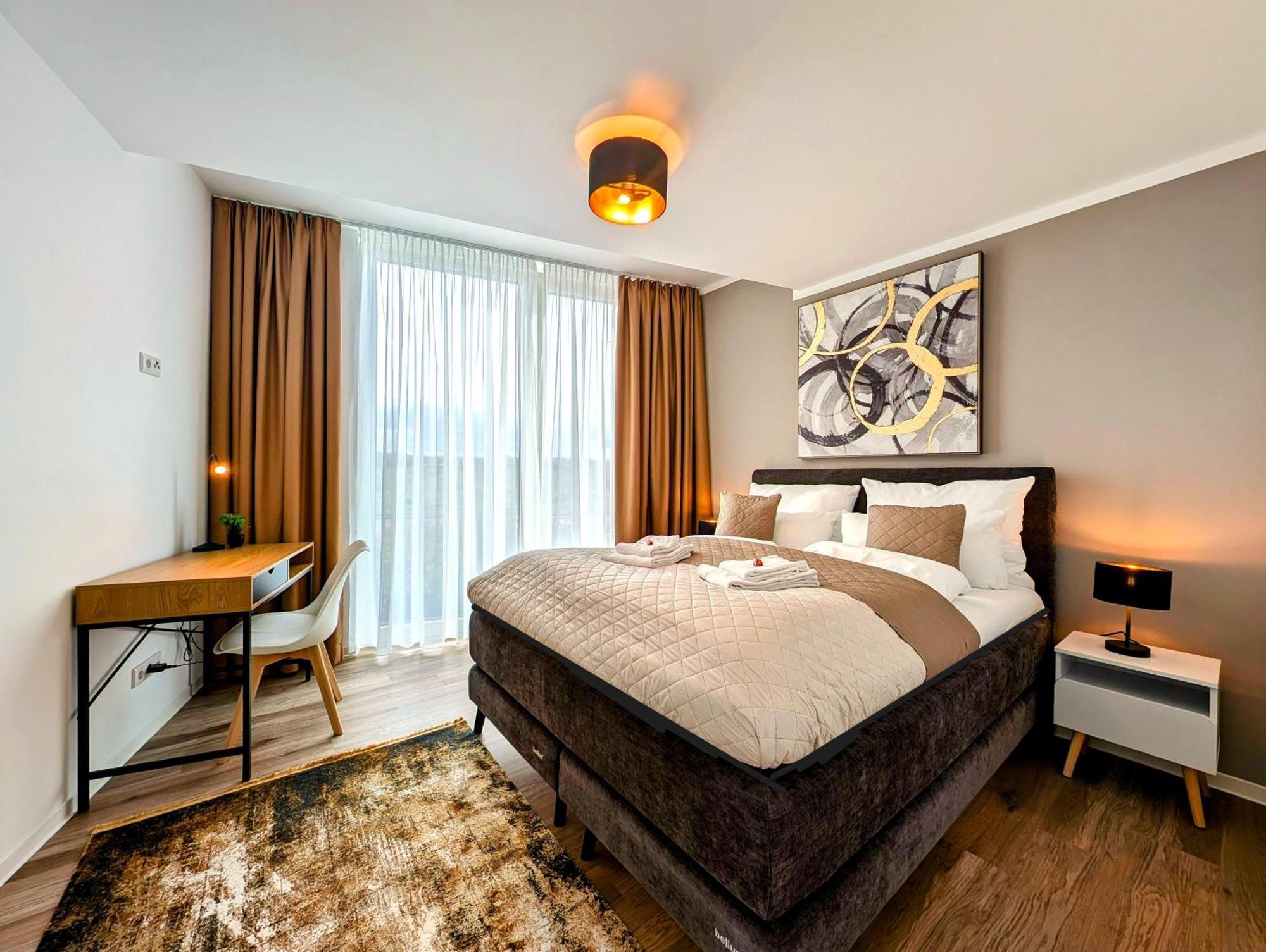 Bohnapartments - Nordkap-Suiten - Gratis Parkplatz - Moderner Neubau - Erdgeschoss - Fussbodenheizung Erfurt Luaran gambar