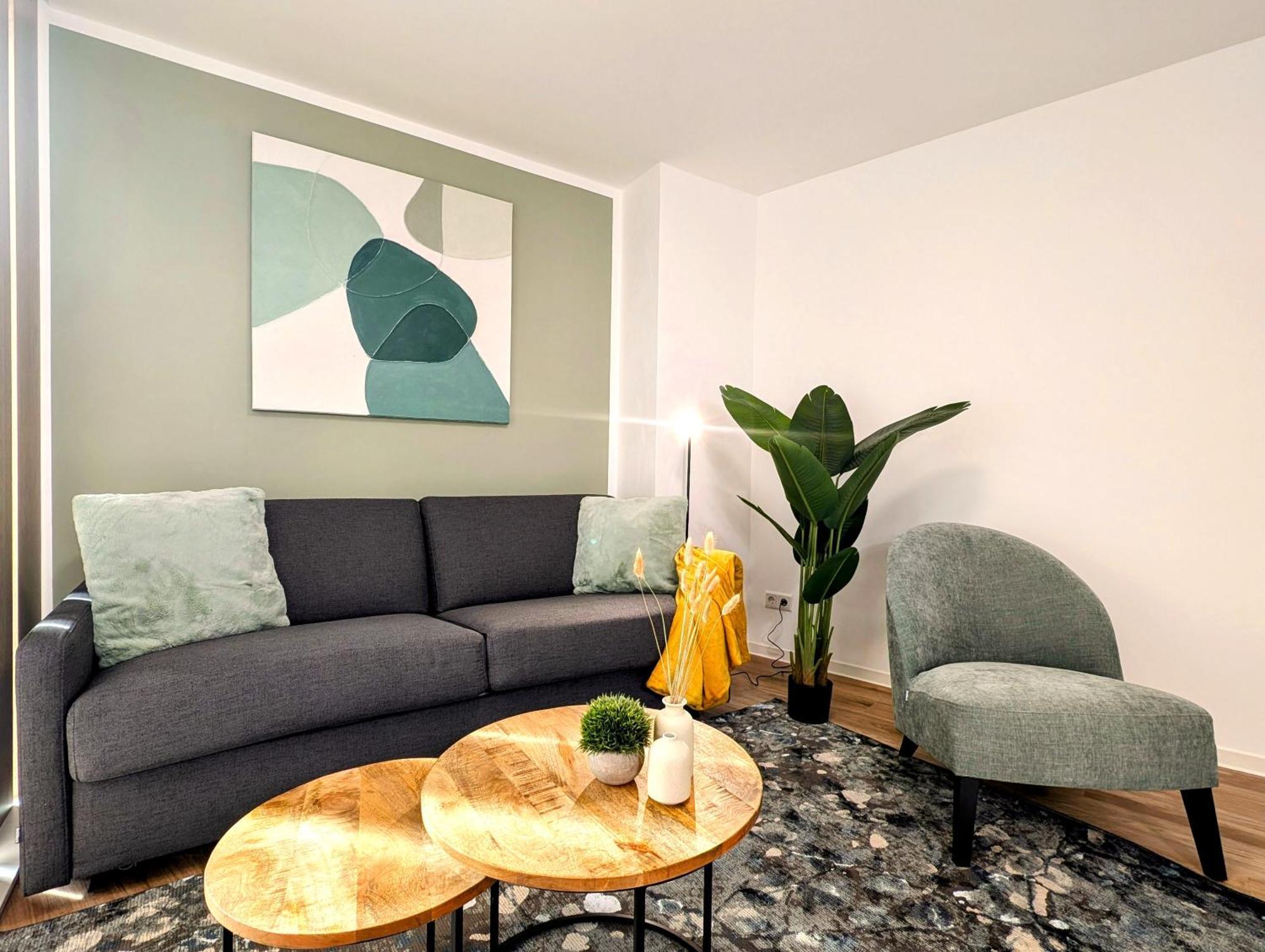 Bohnapartments - Nordkap-Suiten - Gratis Parkplatz - Moderner Neubau - Erdgeschoss - Fussbodenheizung Erfurt Luaran gambar