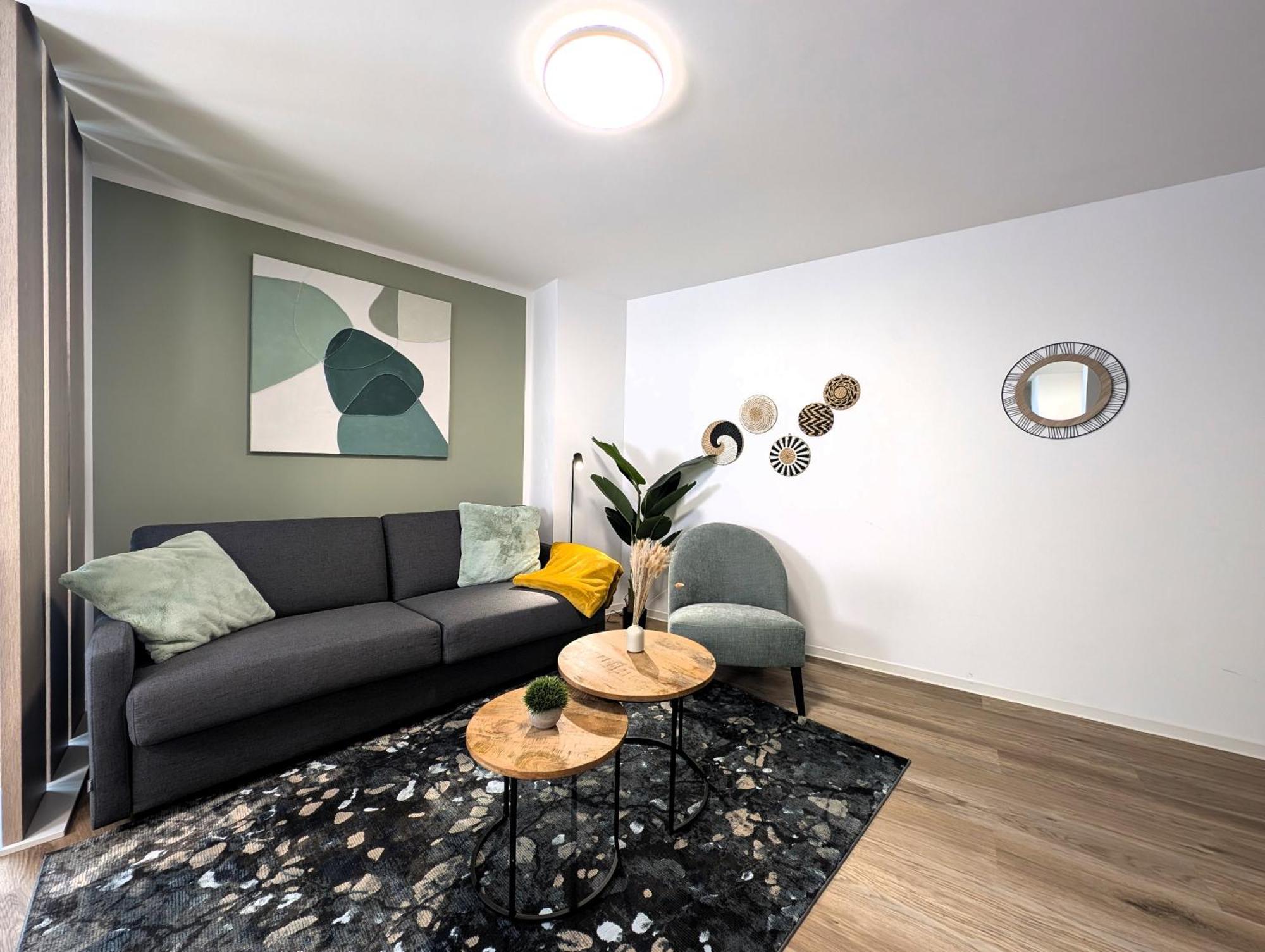 Bohnapartments - Nordkap-Suiten - Gratis Parkplatz - Moderner Neubau - Erdgeschoss - Fussbodenheizung Erfurt Luaran gambar