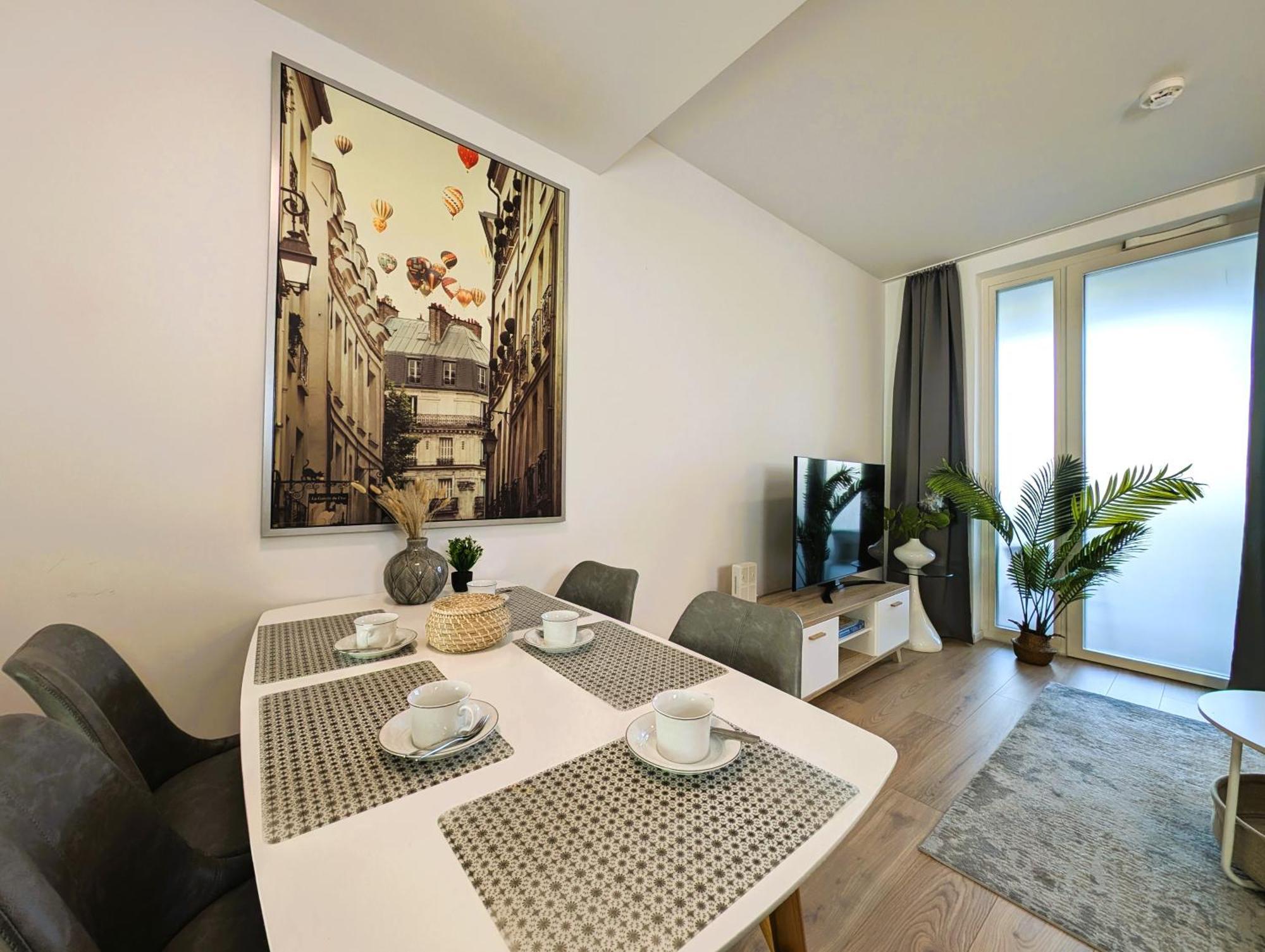 Bohnapartments - Nordkap-Suiten - Gratis Parkplatz - Moderner Neubau - Erdgeschoss - Fussbodenheizung Erfurt Luaran gambar