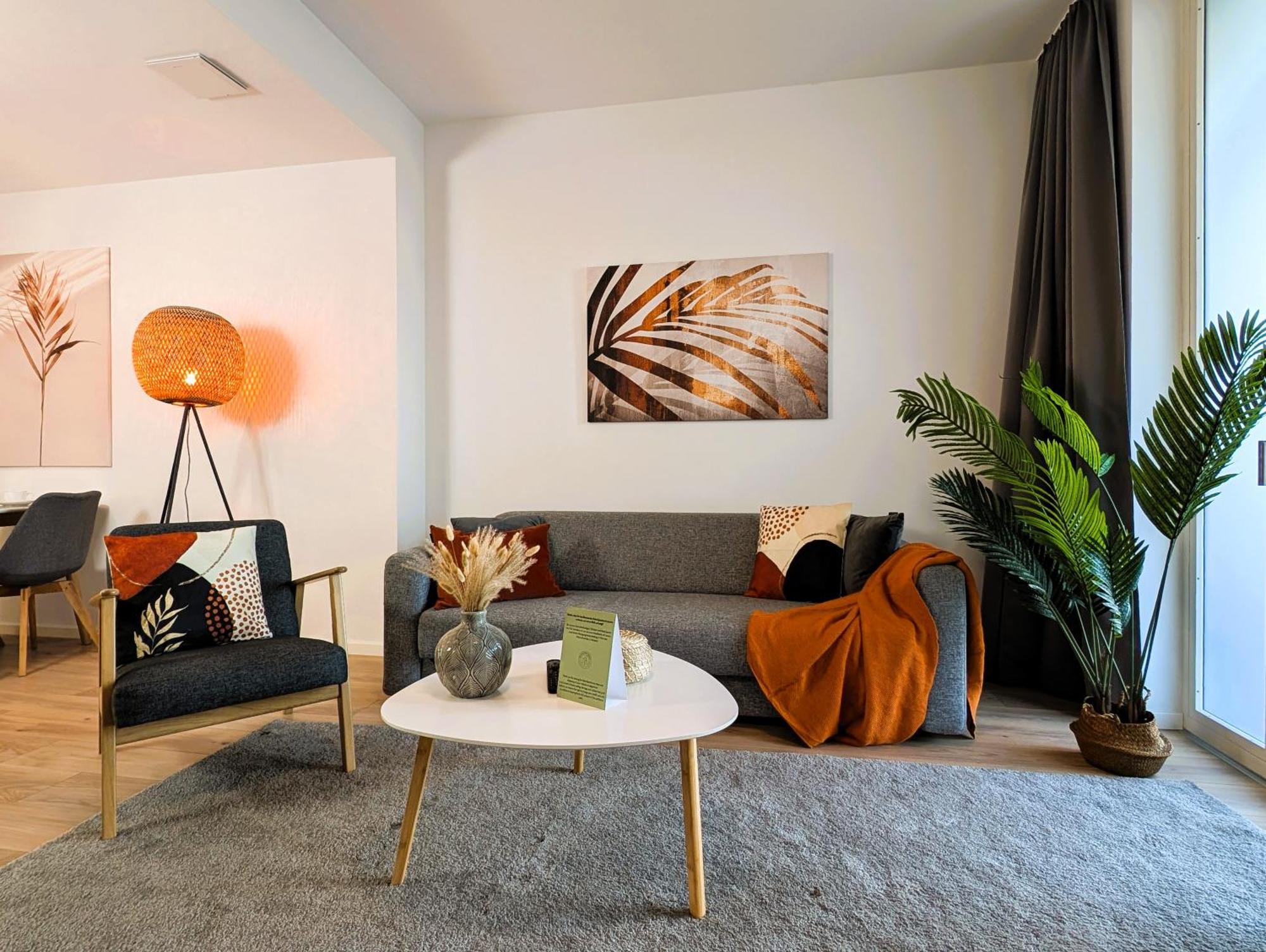 Bohnapartments - Nordkap-Suiten - Gratis Parkplatz - Moderner Neubau - Erdgeschoss - Fussbodenheizung Erfurt Luaran gambar