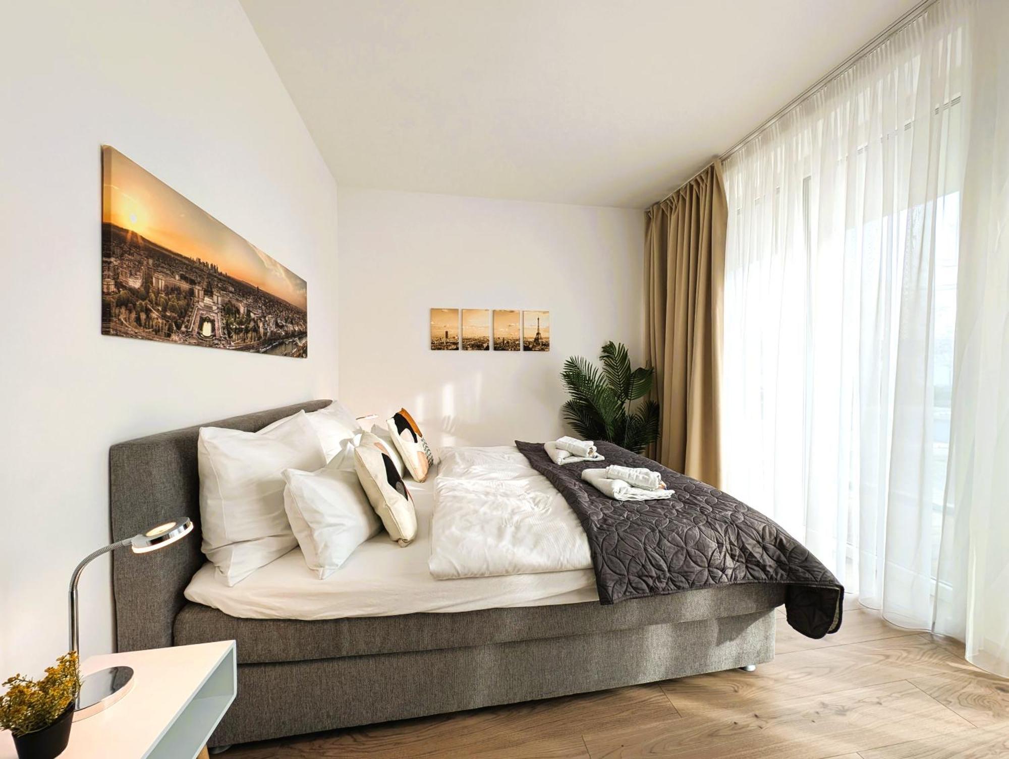 Bohnapartments - Nordkap-Suiten - Gratis Parkplatz - Moderner Neubau - Erdgeschoss - Fussbodenheizung Erfurt Luaran gambar