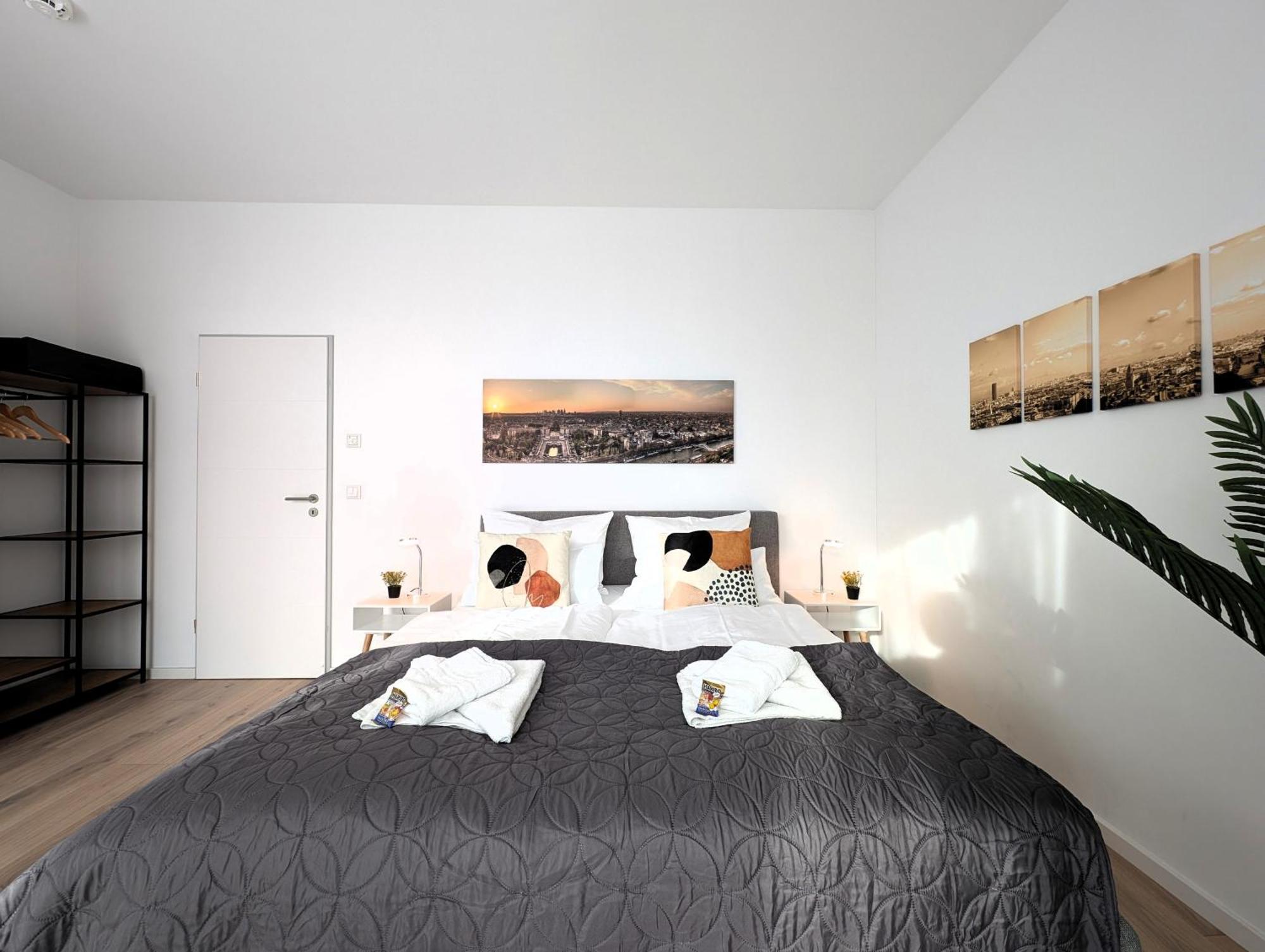 Bohnapartments - Nordkap-Suiten - Gratis Parkplatz - Moderner Neubau - Erdgeschoss - Fussbodenheizung Erfurt Luaran gambar