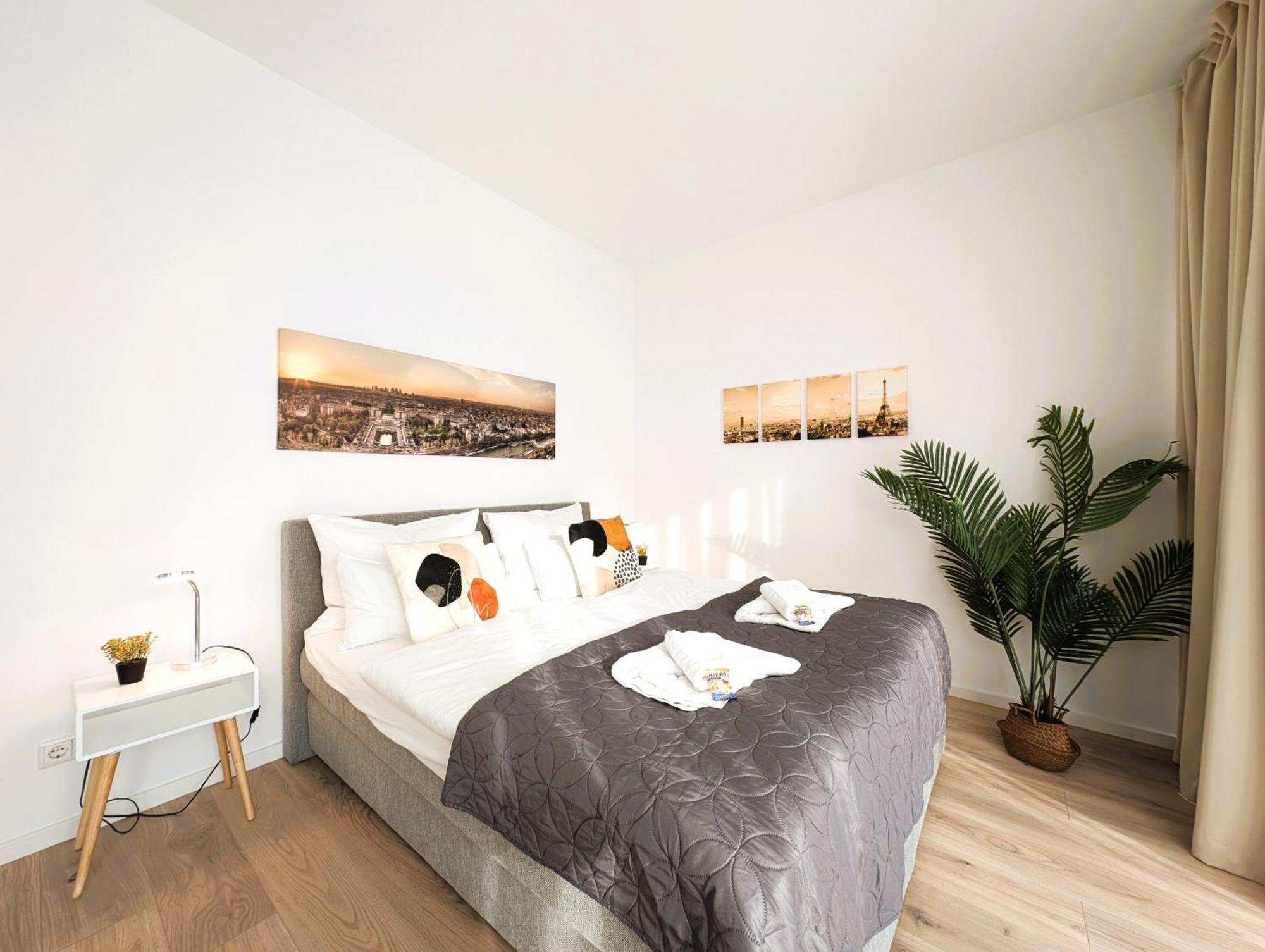 Bohnapartments - Nordkap-Suiten - Gratis Parkplatz - Moderner Neubau - Erdgeschoss - Fussbodenheizung Erfurt Luaran gambar